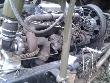 Двигатель Скания на грузовике МАЗ
