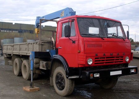 КамАЗ-5320 с манипулятором